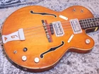 Gretsch 6073 Hollow Body Short Scale 2PU 1968 Electric Bass Guitar Used. Price: $6100.00.