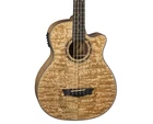 Dean Exotica Quilt Ash Acoustic/electric Bass Guitar - Gloss Natural Open Box. Price: $369.99.