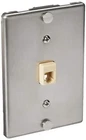 Leviton C0256-SS Telephone Wallplate Surface Mount Jack. Price: $10.09.