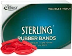 Alliance Rubber 94645 Sterling Bands Pound 3 1/2 X 1/4 Inches, Red New. Price: $30.03.
