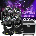 Holdlamp 200W 8 Prism Led Gobo Dmx Beam Stage Light Moving Head Disco Event Show New. Price: $176.79.