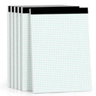 Graph Paper Pads 8.5 11, 4X4 Ruled, 6 Pack 1/4 Notebooks,... New. Price: $18.42.
