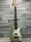 Squier By Fender Precision Bass Shoreline Gold (A1D024175) Used. Price: $419.00.