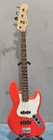 Squire By Fender Standard Series Jazz 4-STRING Bass Guitar Orange & White Used. Price: $329.99.