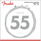 Fender 9050M Stainless Flatwound Electric Bass Strings, Long Scale Medium 55-105 New. Price: $36.13.