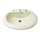 Proflo PF19168WH Rockaway 19" Oval Drop Bathroom Sink - White Open Box. Price: $41.00.