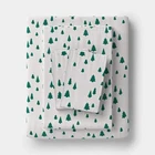 Full Christmas Holiday Flannel Sheet Set Tree Scene - Wondershop Open. Price: $13.99.