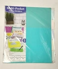 C-line Products 07650 Index Dividers With Multi-pockets, 5-TAB, 8 1/2 11 New. Price: $9.99.