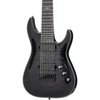 Schecter Hellraiser Hybrid C8 8STRING Electric Guitar Transparent Black Burst New. Price: $1349.00.