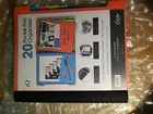 20 Pocket Poly Organizer Folder With Zipper Pouch, 12 Discs Customizable Cover New. Price: $15.99.