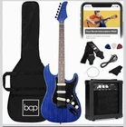 Best Choice Products 39IN Full Size Beginner Electric Guitar Starter Kit New. Price: $149.98.
