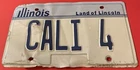 Cali 4 Vanity License Plate Guitar Short Scale Bass Mayones Used. Price: $39.99.