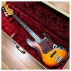 Very Good Fender American Vintage Jazz Bass 1995 Usa Sunburst 4-STRING W/ Hard Used. Price: $2224.00.