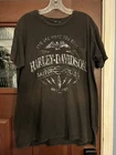 Harley Davidson Mens Medium Columbia Tn Classic Motorcycle Guitar Pocket Shirt Pre-owned. Price: $24.00.