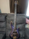 Ibanez SR2605 Premium Electric Bass Guitar, 5-STRING, Cerulean Blue Burst Used. Price: $1599.00.