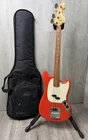 Fender Vintera '60S Mustang Bass Guitar - Fiesta Red Mexico (A1D032499) Used. Price: $949.00.