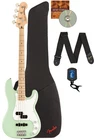Fender Squier Affinity Precision Bass Pj - Surf Green W/ Gig Bag New. Price: $369.99.