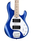 Sterling Stingray 5-STRING Bass, Hard Maple Fingerboard, Cobra Blue New. Price: $529.99.