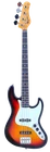 Tagima Tw 73-SB-DF/MG Electric Bass Guitar Sunburst New. Price: $401.99.