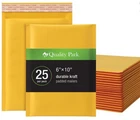 Quality Park Bubble Mailers, 6 9 Inch, Kraft Padded Envelopes 25 Count Box New. Price: $10.49.