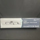 Hampton Bay 4-LIGHT Directional Swivel Track Lighting Kit Matte Black 26" Open. Price: $29.99.