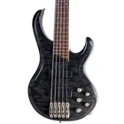 Ibanez BTB405QM Transparent Black Quilt Used. Price: $599.00.
