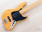 1976 Fender Jazz Bass Natural Ash W/ Pearl Blocks + Binding, Case Used. Price: $3999.99.