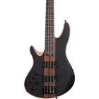 Schecter Charles Berthoud CB4 Lefthanded Electric Bass See Thru Black Satin New. Price: $1549.00.
