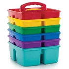 Storex Classroom Caddy 9.25"X9.25"X5.25" Assorted Colors 6-PACK Storage New. Price: $42.51.
