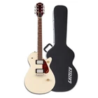 Gretsch Streamliner Jet Club Single Cut Bass Guitar Bundle (vintage White) Open. Price: $449.99.