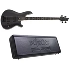 Schecter Sls Evil TWIN-4 Satin Black Sbk Electric Bass + Hard Case New. Price: $1628.00.