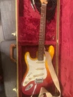 Fender Player Plus Stratocaster Left-hand, Pau Ferro, Tequila Sunrise C11-00397 New. Price: $800.00.