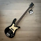 Warwick Streamer CV-4 4-STRING Bass Made Germany Passive P/j Black New. Price: $3199.00.