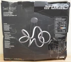 Artika Swirl Ribbon Led Pendant Light Fixture Matte Black Pdt-sr-bl Used. Price: $69.00.