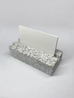 Business Card Holder Stand For Office, Desk, Marketing Handcrafted With Granite. Price: $9.99.