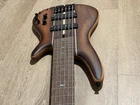 Ibanez Premium SR1356B 6-STRING Soundgear Bass Guitar Dual Mocha Burst Flat Open. Price: $1099.99.