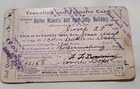 International Brotherhood Of Boilermakers, Iron Ship Builders Service Card 1904 Used. Price: $17.99.