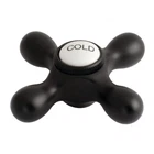 Kingston Brass KBH179AXC Cold Metal Cross Handle 3/8 16PT - Black Open. Price: $16.99.