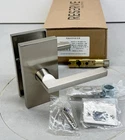 Baldwin PSSQUCFR150 Reserve Collection Square Passage Lever Set Satin Nickel Open. Price: $96.00.