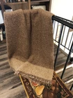 50"X60" Tonal Woven Boucle Throw Blanket Tan - Threshold Designed With Studio New. Price: $20.00.