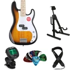 Squier Sonic Precision Bass Essentials Bundle 2-COLOR Sunburst New. Price: $329.99.