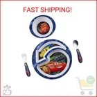 The First Years Disney/pixar Cars Dinnerware Set - Toddler Plates And Ut New. Price: $24.86.