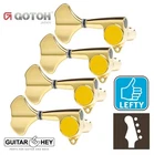 New Gotoh GB707 Bass Machine Heads 4-IN-LINE Tuners Treble Side W/ Screws Gold. Price: $39.95.