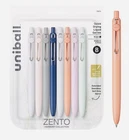 Uniball Zento Gel Ink Rollerball Pens, Black 1 Count (pack Of 8)NEW. Price: $22.00.