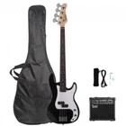 Glarry Gp Electric Bass Guitar Black W/ 20W Amplifier New. Price: $139.99.