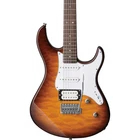 Yamaha PAC212V Quilted Maple Top Electric Guitar Tobacco Brown Sunburst New. Price: $439.99.