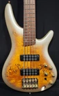 Ibanez SR405EPBDXMGU Standard String Electric Bass, Mars Gold Metallic Burs New. Price: $649.99.