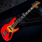 Electric Bass Guitar Sire Marcus Miller V5-24 String Drd Dakota Red & Bag Open. Price: $1813.00.