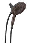 Delta IN2ITION 1 Shower Head. 5 Spray Settings. Venetian Bronze New. Price: $71.99.