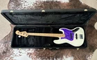 2023 Fender Player Ii Jazz Bass Polar White Maple Fingerboard Purple Pickguard Used. Price: $645.00.